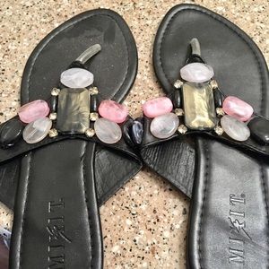 Mix It jeweled sandals